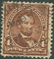 US #280, 1898 Regular Issue, Used