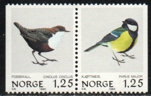 Norway Sc #761-762 Mint Hinged pair