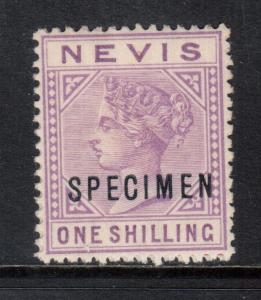 Nevis #30s Very Fine Mint With Specimen Overprint