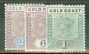 HW: Gold Coast 26-32 mint CV $132.50; scan shows only a few