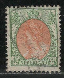 Netherlands Scott # 79, used, perf 12.5