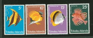 Tokelau  #45-48  Single (Complete Set)