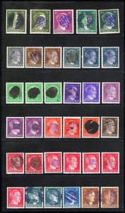 Germany Allied Occupation Soviet Zone Stamps MLH+Used VF Lot of 35 Scarce Locals