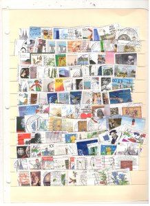 GERMANY COLLECTION ON STOCK SHEET MINT/USED