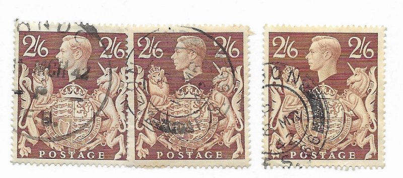 Great Britain #249 Used - Stamp - CAT VALUE $6.00ea PICK ONE