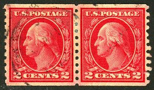 U.S. #492 USED PAIR