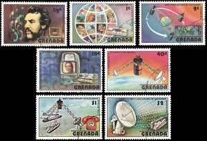 Grenada 780-786, CTO, Centennial of Telephone by Alexander Graham Bell