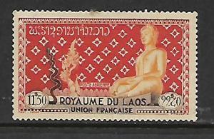LAOS C10 MNH BUDDHA STATUES ISSUES