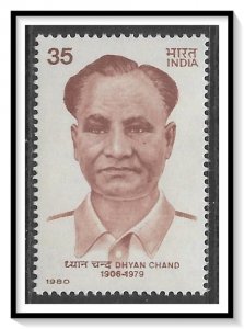 India #882 Dhyan Chand MNH