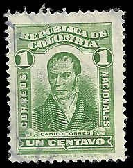 Colombia - #340 - USED - SCV-0.25