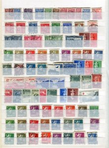 NORWAY; 1900s-30s early issues good used range of various values