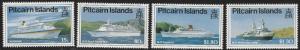 Pitcairn Islands #350-353 MNH Full Set of 4 Cruise Ships