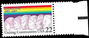 # 2275 MINT NEVER HINGED UNITED WAY