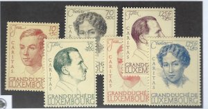 Luxembourg SC B98-B103 Mint VF SCV$45.00...Nice Stamps!