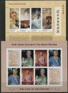 Dominica Postage Stamp Sheet Collection British Commonwealth Topical Royalty