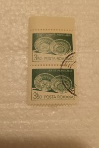 44 Posta Romana Arta Populara Stamps Pre Canceled