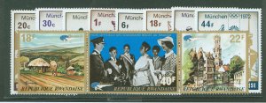 Rwanda #469a/478-85 Unused Single