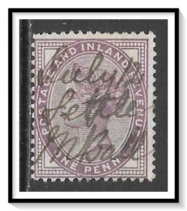 Great Britain #89 Queen Victoria Used