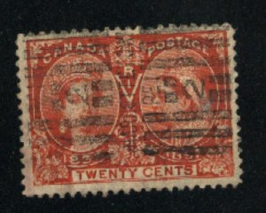 Canada #59  used  VF 1897   PD