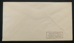 1953 Rarotonga Cook Island First Day Cover QE2 Queen Elizabeth coronation To UK