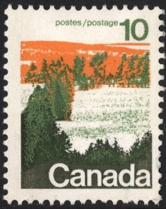 Canada SC#594 10¢ Forest Area in Central Canada (1972) MLH