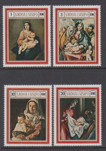 Samoa 317-320 MNH VF