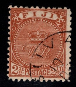 Fiji Scott 57 Used 1891 stamp perf 11.5 Brown