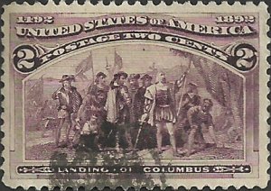 # 231 BROWN VIOLET USED LANDING OF COLUMBUS SCV-0.30