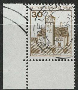 Germany Berlin Scott # 9N394, used, variation sheet print
