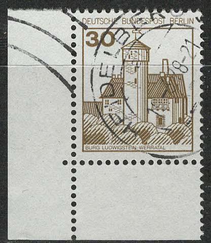 Germany Berlin Scott # 9N394, used, variation sheet print