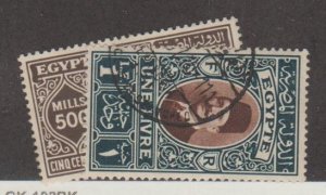 Egypt Scott #148-149 Stamp - Used Set