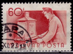 Hungary, 1955, Occupation Postman, 60f, used