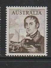 1964 Australia - Sc 379 - MNH VF - 1 single - Admiral Philip Parker King