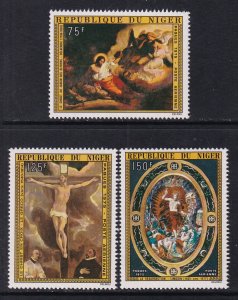 Niger C252-C254 Easter MNH VF