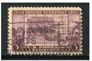 USA 1936 - Scott 783 used - 3c, Oregon Territory 