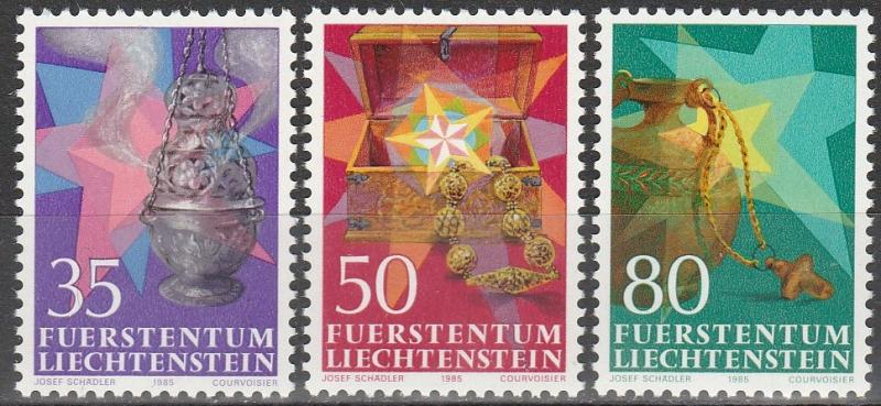 Liechtenstein #820-2 MNH (S4541)