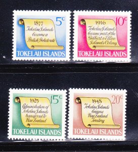 Tokelau 16-19 Set MNH History Of Tokelau (E)