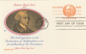 Scott# UX74 UPSS#S91 Fleetwood FDC US Postal Card.