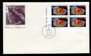 Canada 1989 FDC Export Trade!