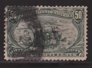 291 VF bold cancel nice color scv $ 210 ! see pic !