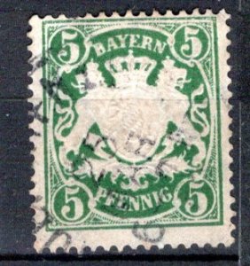 German States Bavaria Scottl # 62a, used