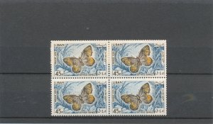 MNH LEBANON  BLOCK OF STAMPS  ISSUED 1965    (017)