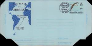 Falkland Islands, Worldwide First Day Cover, Air Letters, Birds