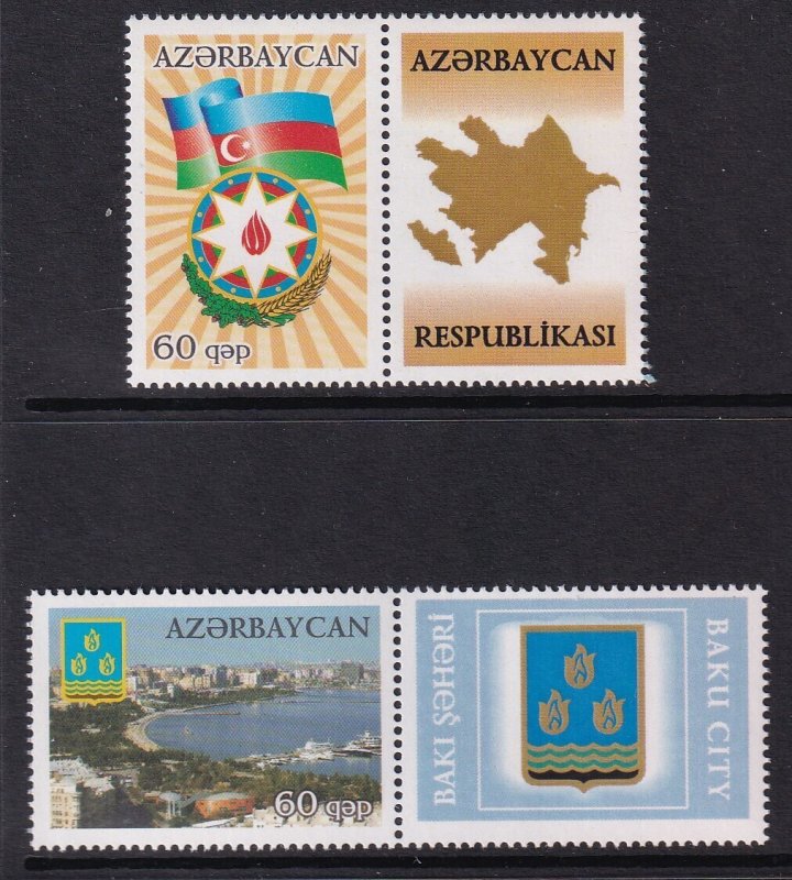 Azerbaijan 998-999 MNH VF