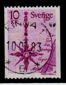 Sweden -  #1257 North Arrow - Used