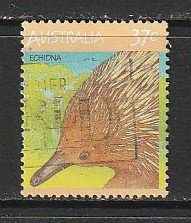 1987 Australia - Sc 1035e - used VF - single - Echidna