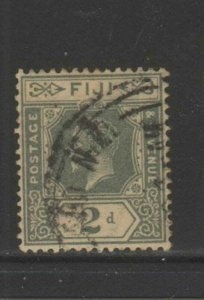 FIJI #98  1922  2p KING GEORGE V    F-VF  USED  a