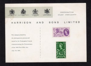 1960 GLO HARRISON & SONS PRESENTATION CARD