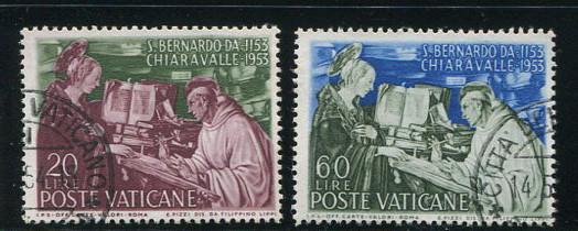 Vatican City #171-2 Used (Box2)