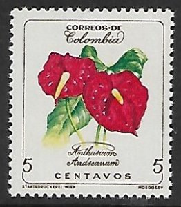 Colombia # 716 - Anthurium - MNH.....[Zw11]